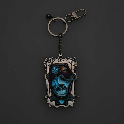 SEPT 16 PREORDER - Japan Limited - The Nightmare Before Christmas - Jack Skellington, Sally & Zero Glow-in-the-Dark Keychain