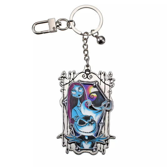 SEPT 16 PREORDER - Japan Limited - The Nightmare Before Christmas - Jack Skellington, Sally & Zero Glow-in-the-Dark Keychain