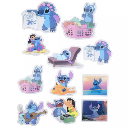 JAPAN LIMITED - Lilo & Stitch Clear Stickers - Daily Sticker Collection