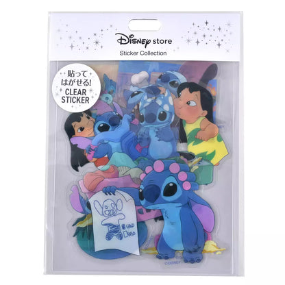 JAPAN LIMITED - Lilo & Stitch Clear Stickers - Daily Sticker Collection