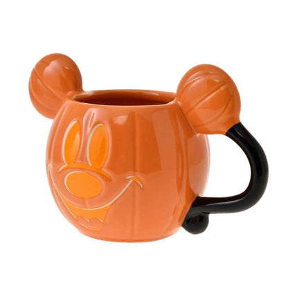 SEPT 3 PREORDER - Japan Limited - Disney Store Halloween 2025 - Pumpkin Mickey Mug