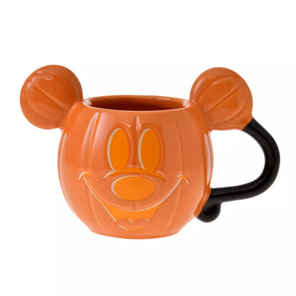 SEPT 3 PREORDER - Japan Limited - Disney Store Halloween 2025 - Pumpkin Mickey Mug