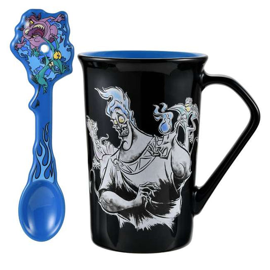 SEPT 3 PREORDER - Japan Limited - Disney Villains - Hades, Pain & Panic Mug and Spoon Set