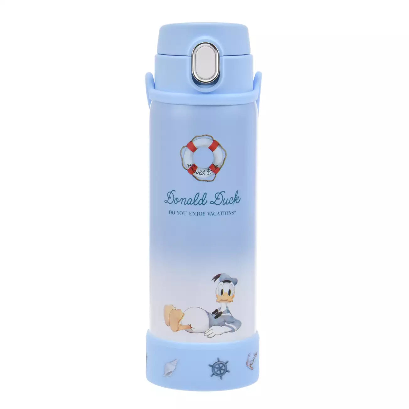 Japan Disney Store - Donald Duck - Stainless Steel Bottle with Strap