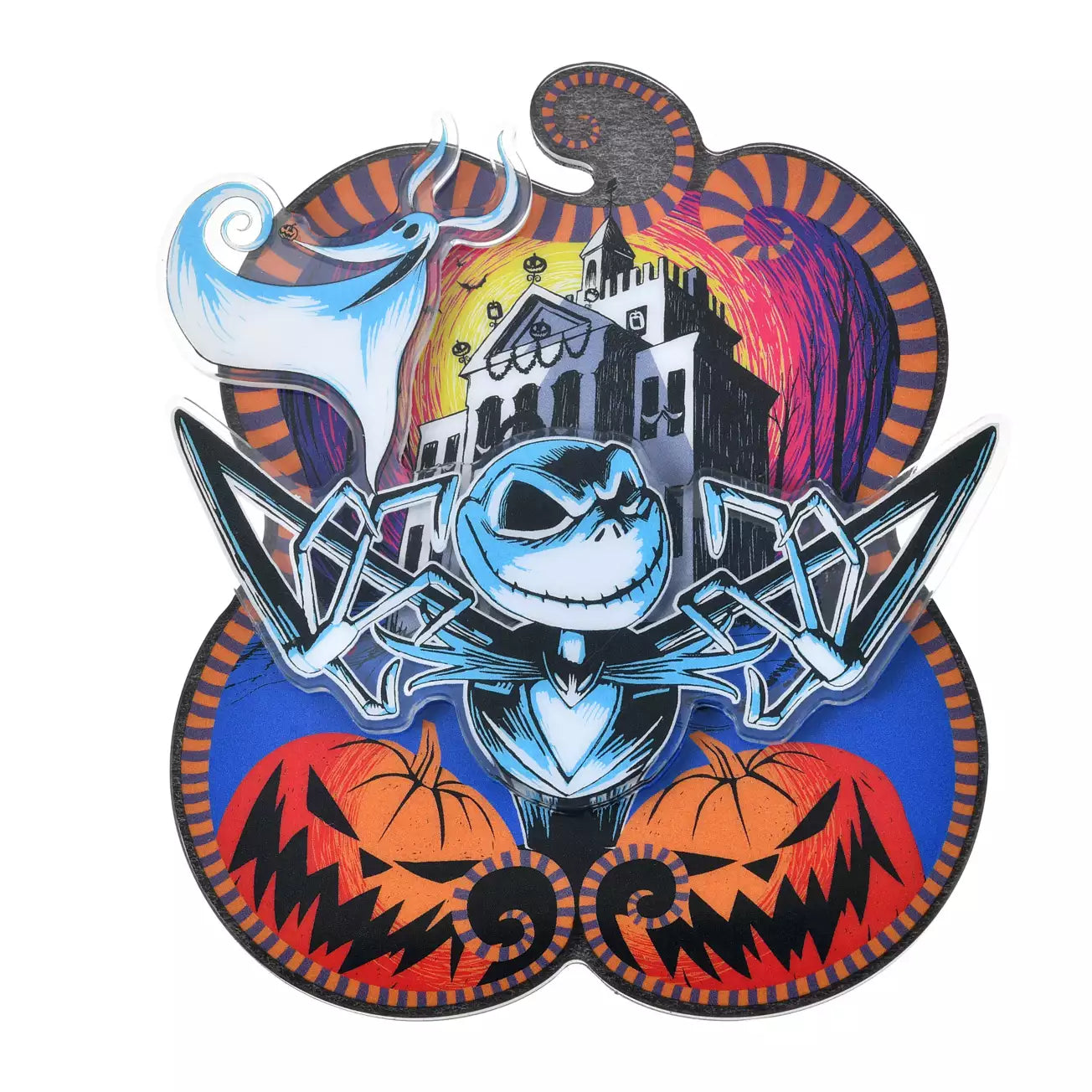 Japan Limited - The Nightmare Before Christmas -  Jack Skellington & Zero Magnet