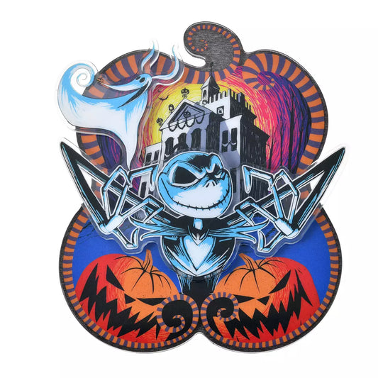 Japan Limited - The Nightmare Before Christmas -  Jack Skellington & Zero Magnet