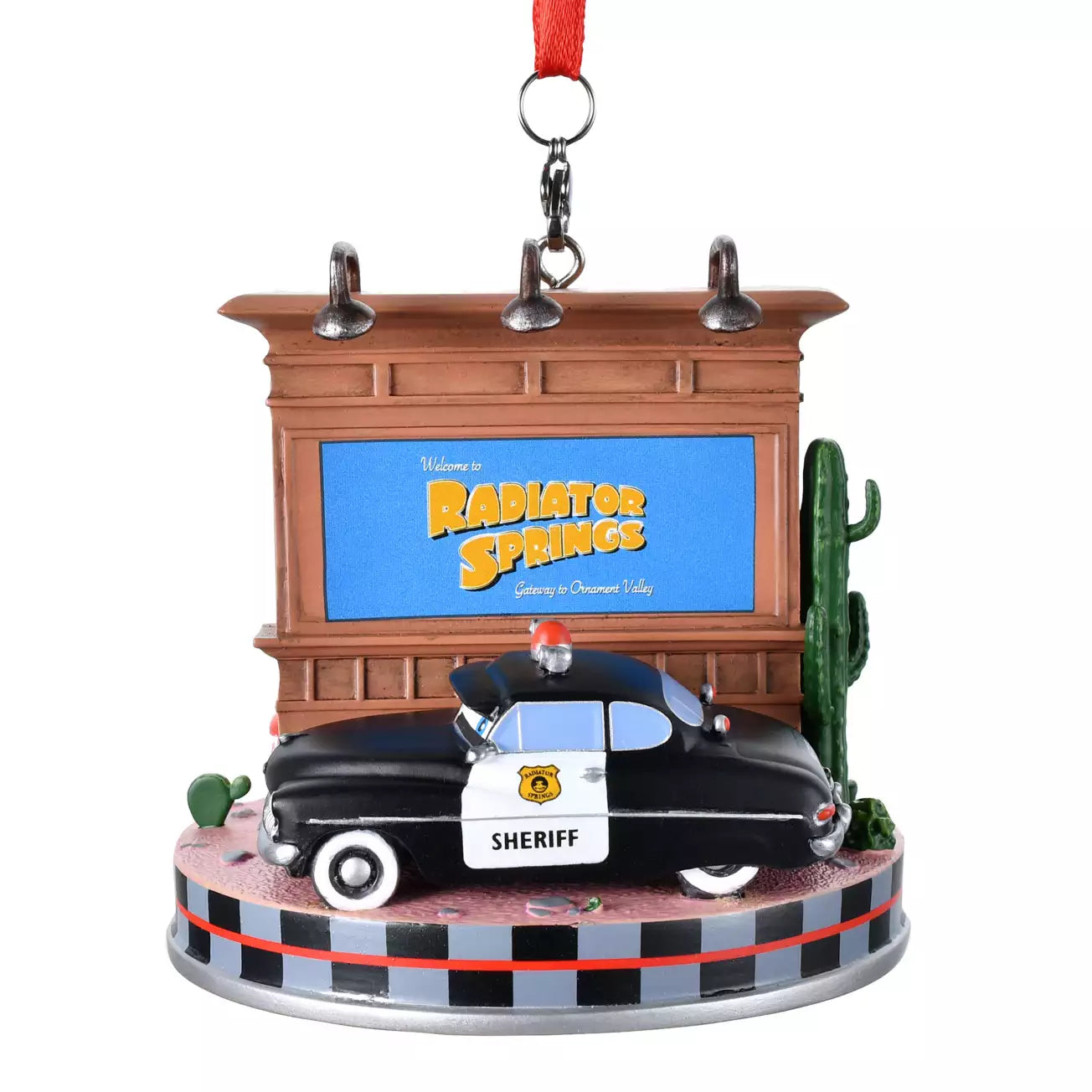 Japan Limited - Cars - Lightning McQueen & Sheriff - Christmas Ornament