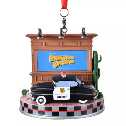 Japan Limited - Cars - Lightning McQueen & Sheriff - Christmas Ornament