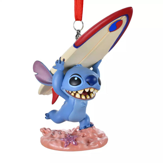 Japan Limited - Peter Pan - Lilo & Stitch Surfboard - Christmas Ornament