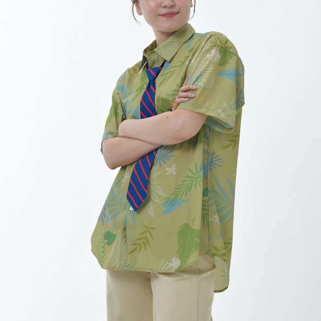 My Favorite Disney Foxes Collection - Nick Wilde - Short Sleeve Shirt with Tie - One Size