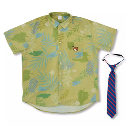 My Favorite Disney Foxes Collection - Nick Wilde - Short Sleeve Shirt with Tie - One Size