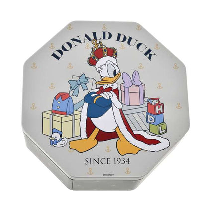 JAPAN LIMITED - Donald the King Birthday - Cookie Tin