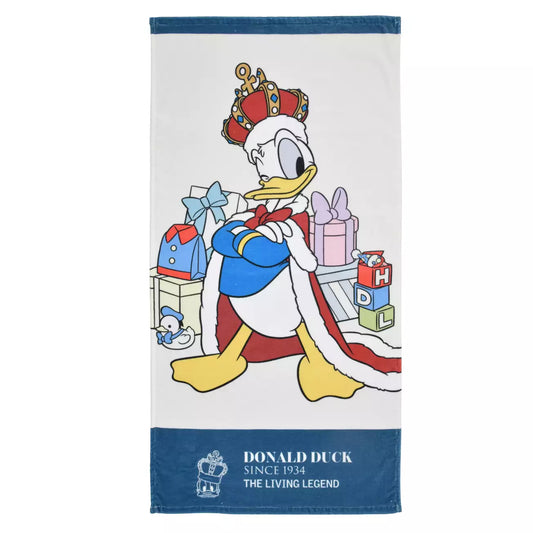 JAPAN LIMITED - Donald the King Birthday - Cotton Bath Towel