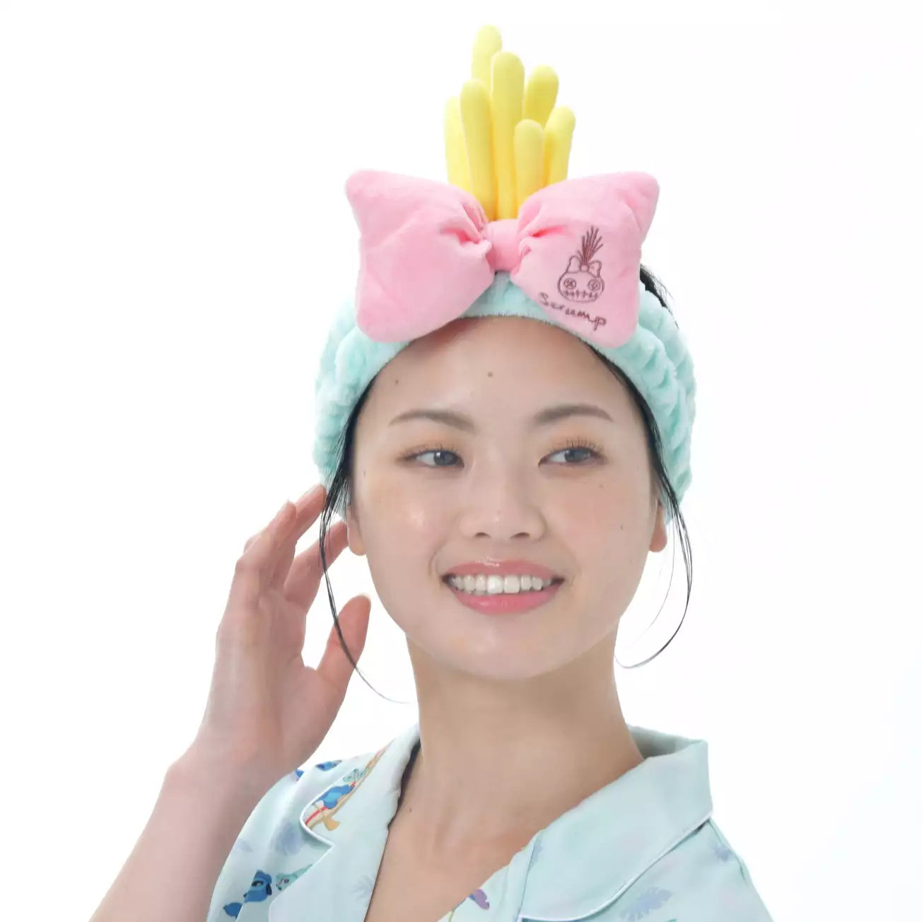 (June 10/13 preorder) Japan Limited - Scrump Hair Turban / Headband - Stitch Day Collection