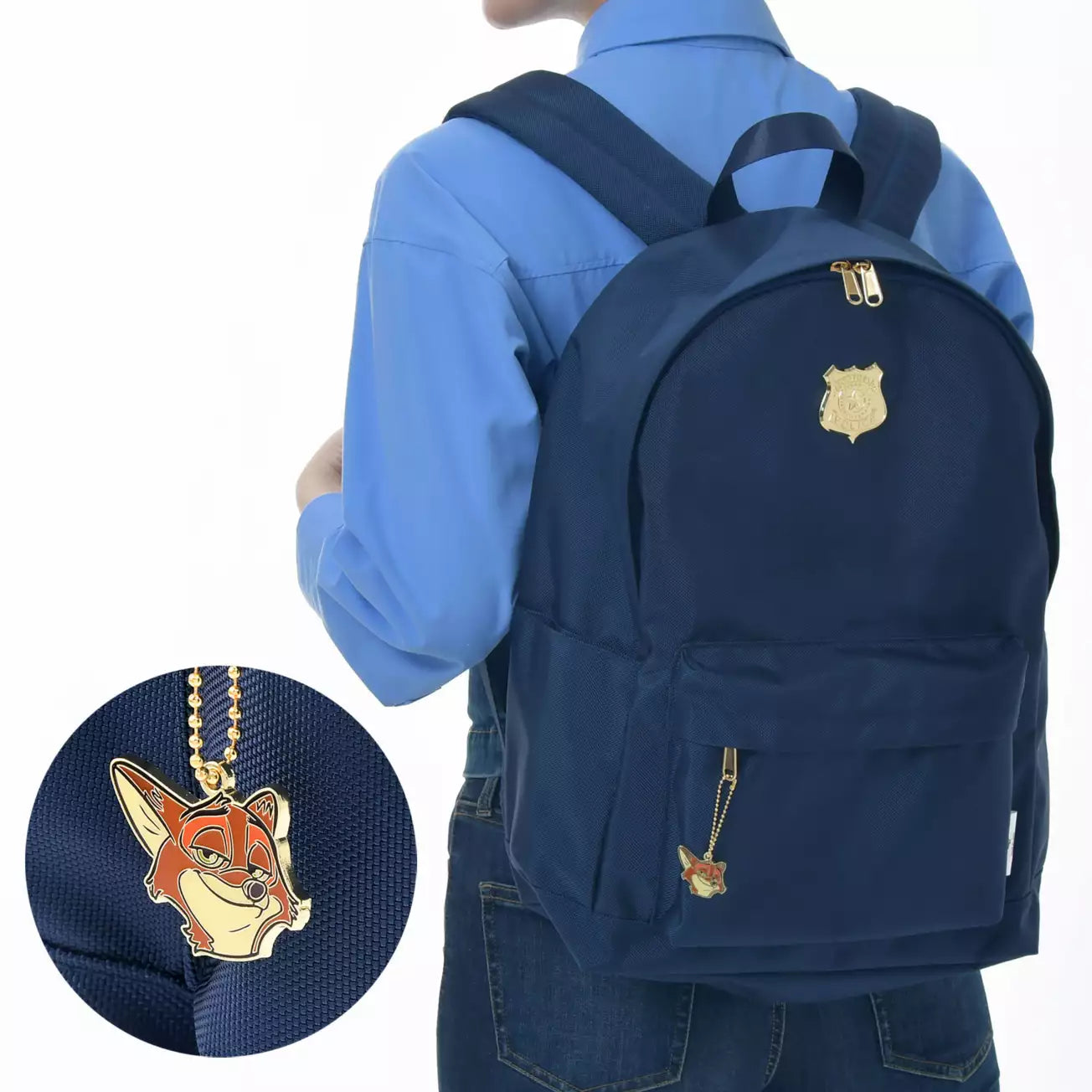 My Favorite Disney Foxes Collection - Nick Wilde Backpack with Charm