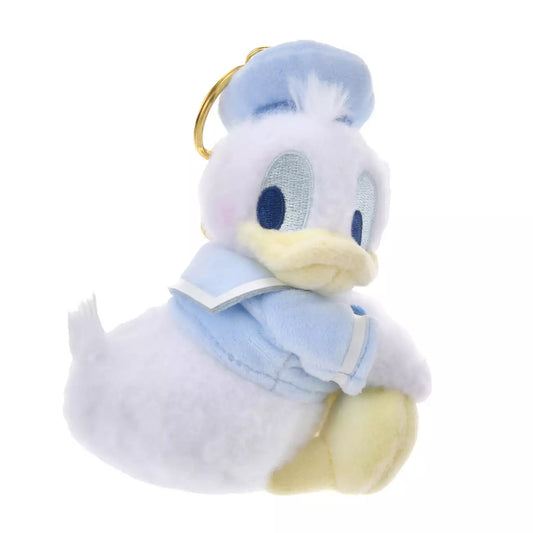 JAPAN LIMITED - Donald the King Birthday - MOKOMOKO Pastel Blush Plush Keychain