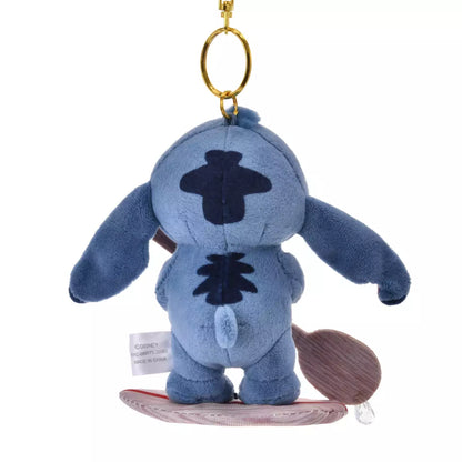 (June 10/13 preorder) Japan Limited - Stitch Surfing Plush Keychain - Stitch Day Collection