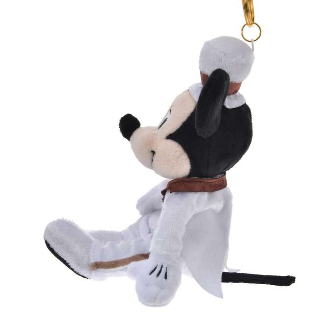 Sitting Mickey Plush Keychain