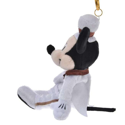 Sitting Mickey Plush Keychain