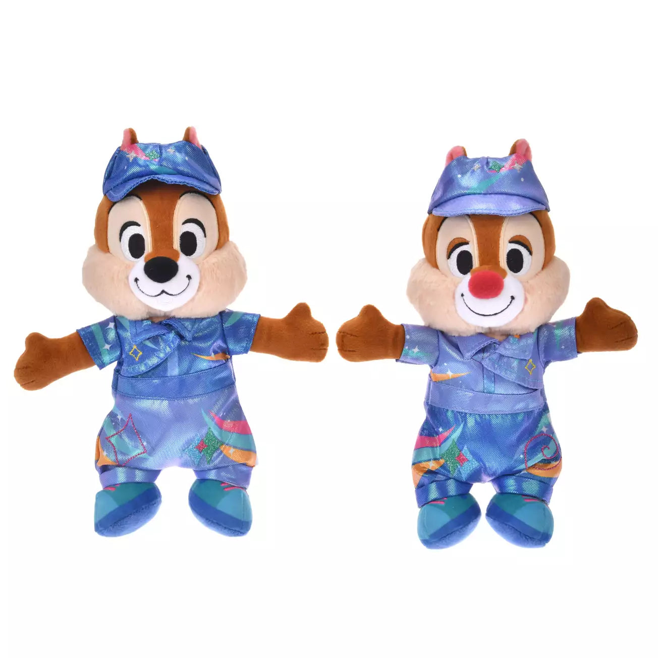 Japan Disney Store - Disneyland Resort 70th Celebration - Chip & Dale Plush