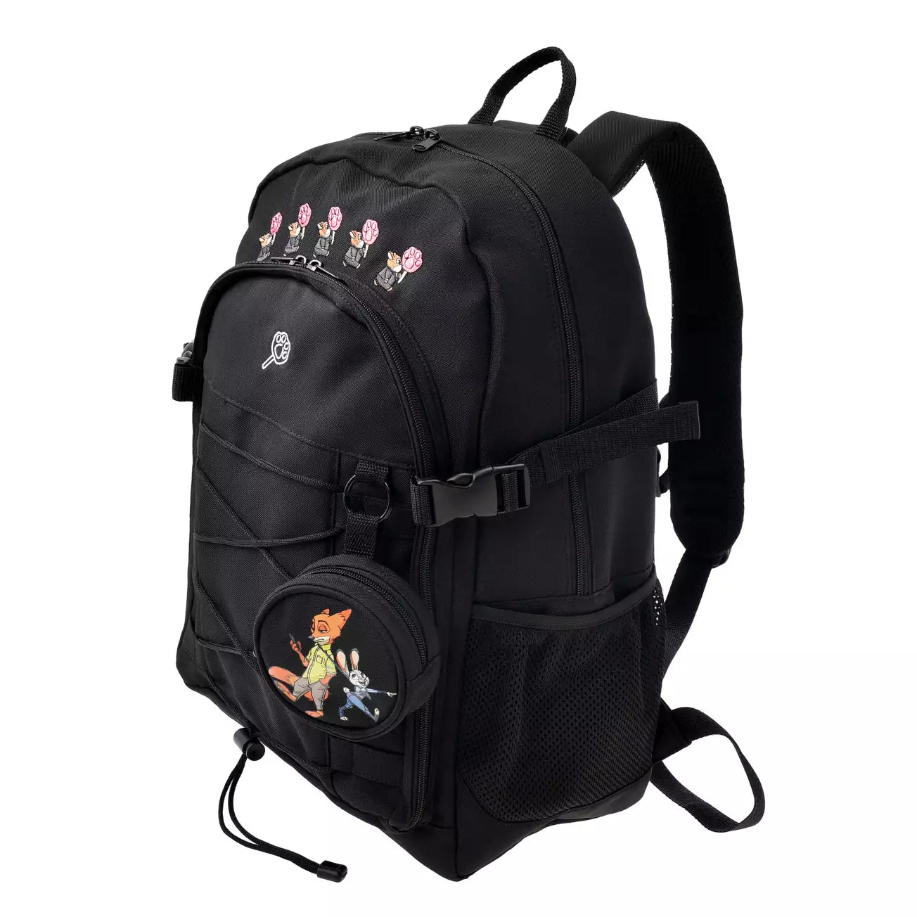 Japan Limied - Zootopia Comic Style - Judy Hopps, Nick Wilde & Lemming Businessman - Backpack with Pouch