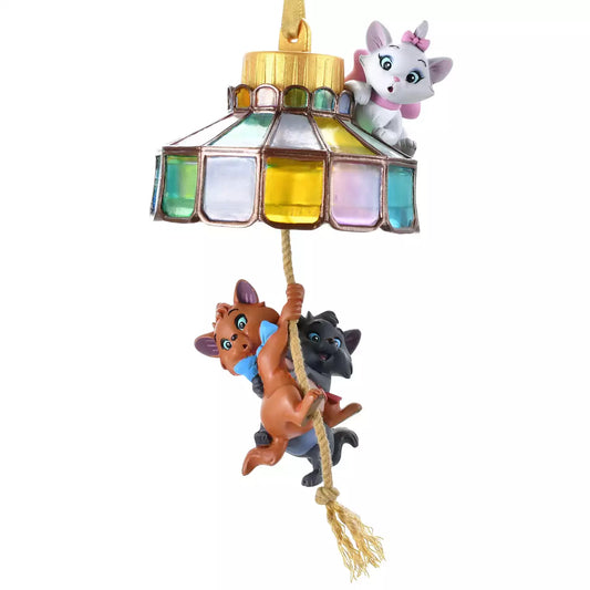 NOV 4 PREORDER - Japan Limited - The Aristocats - Marie, Berlioz & Toulouse - Light-Up Christmas Ornament