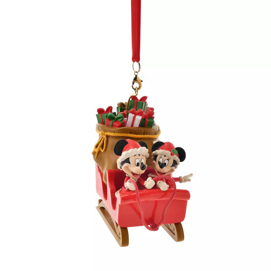 Japan Limited -  Mickey & Minnie Mouse - Christmas Ornament