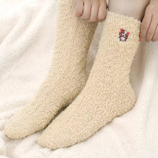 SEPT 12 PREORDER - Japan Limited - Lady and the Tramp - 70th Anniversary - Room Socks 23-25cm