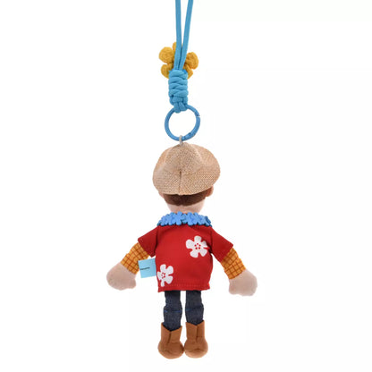 Japan Limied - Toy Story Toons - Hawaiian Vacation - Chill Resort - Woody - Push Keychain