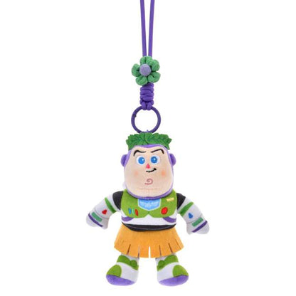 Japan Limied - Toy Story Toons - Hawaiian Vacation - Chill Resort - Buzz Lightyear Push Keychain