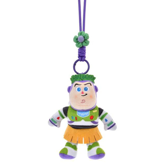 Japan Limied - Toy Story Toons - Hawaiian Vacation - Chill Resort - Buzz Lightyear Push Keychain