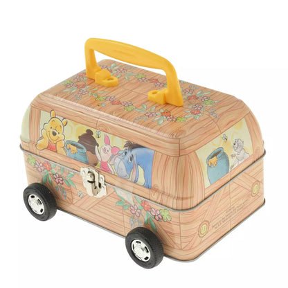 Japan Limited - Winnie the Pooh - Waffle Cookies in Tin Bus with Wheels