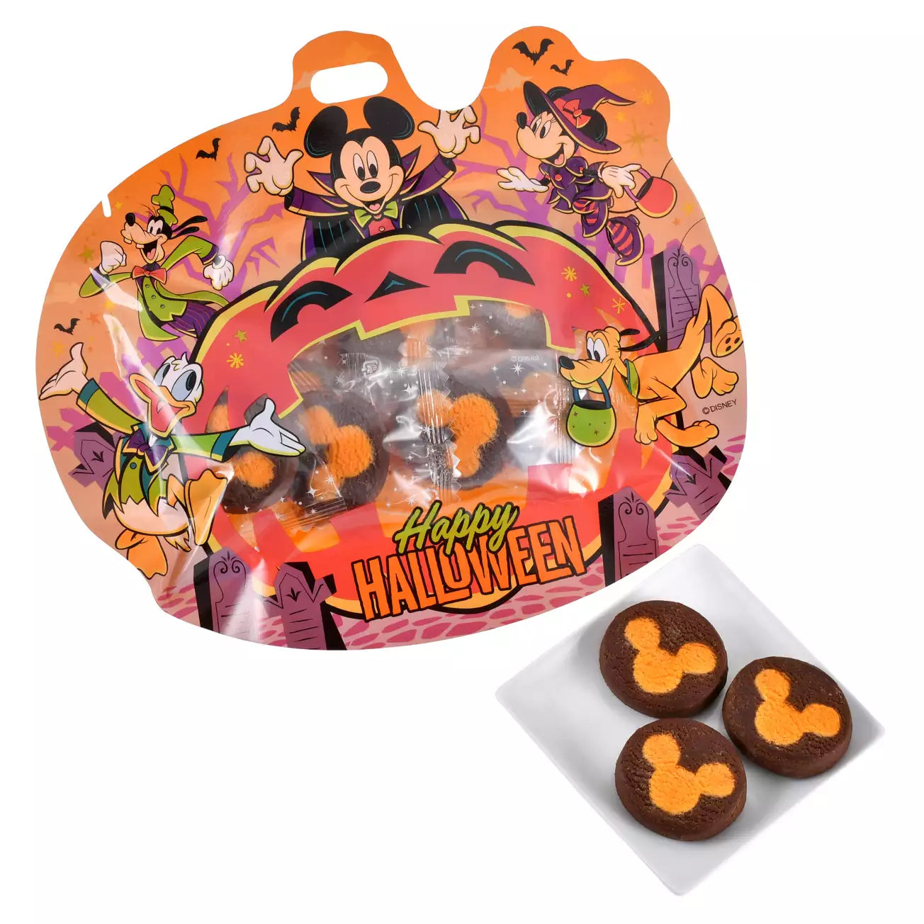 SEPT 3 PREORDER - Japan Limited - Disney Store Halloween 2025 - Mickey & Friends Baked Chocolate