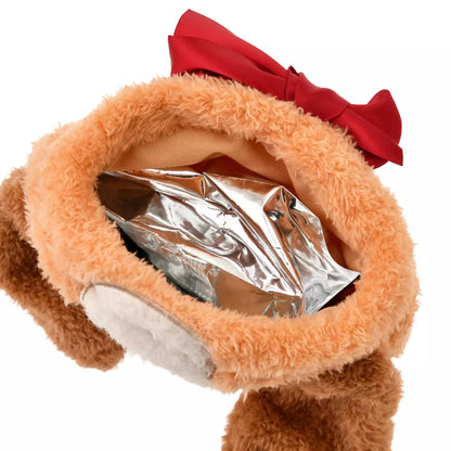 SEPT 12 PREORDER - Japan Limited - Lady and the Tramp - 70th Anniversary - Plush Pouch with Snacks