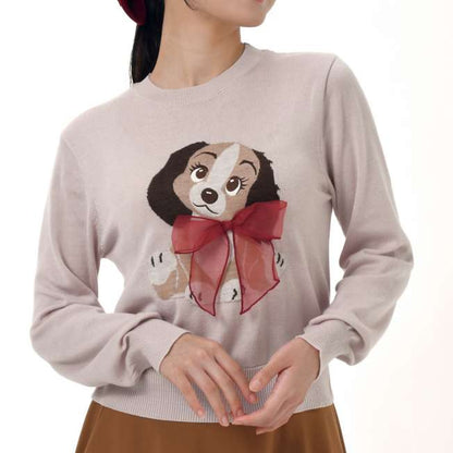 SEPT 12 PREORDER - Japan Limited - Lady and the Tramp - 70th Anniversary -  Long Sleeve Sweater