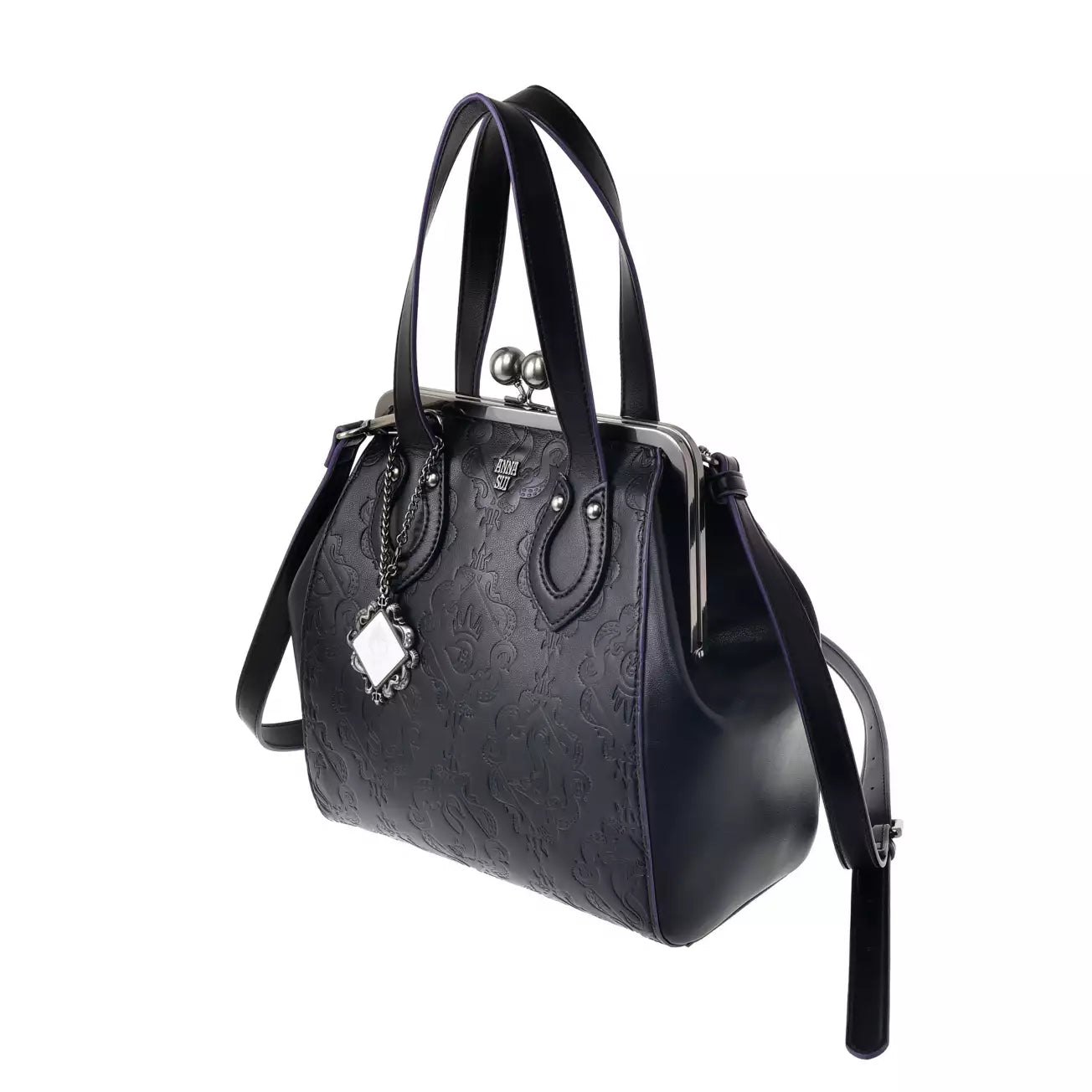 Japan Limited - Disney Villains - [ANNA SUI] Ursula, Flotsam & Jetsam Handbag 2-Way with Bag Charm