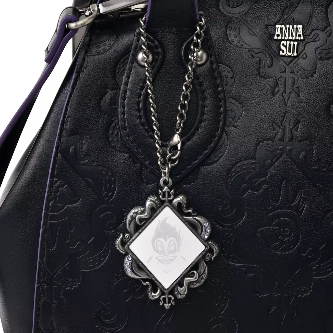 Japan Limited - Disney Villains - [ANNA SUI] Ursula, Flotsam & Jetsam Handbag 2-Way with Bag Charm