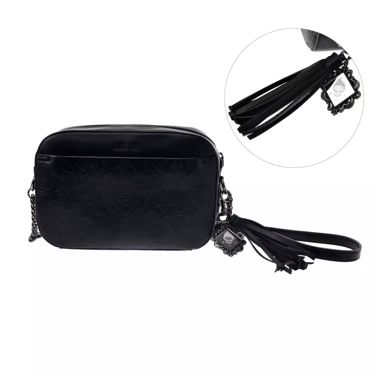 Japan Limited - Disney Villains - [ANNA SUI] Ursula, Flotsam & Jetsam Shoulder Bag with Bag Charm