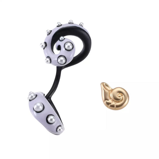SEPT 3 PREORDER - Japan Limited - Disney Villains - The Little Mermaid - Ursula Earring (one) and Ear Cuff Set