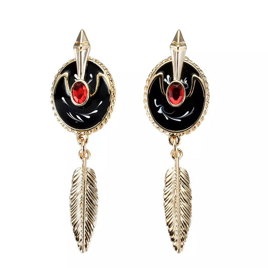 SEPT 3 PREORDER - Japan Limited - Disney Villains - Aladdin - Jafar Earrings