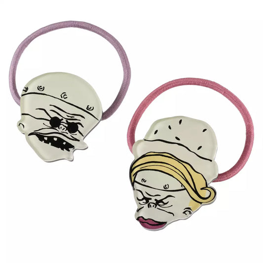 Japan Limited - The Nightmare Before Christmas -  Dr. Finkelstein & Jewel - Die-Cut Hair Ponytail Set