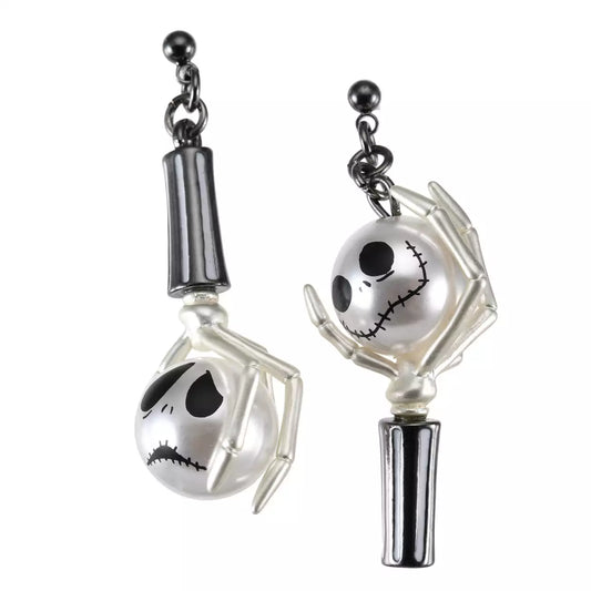 SEPT 16 PREORDER - Japan Limited - The Nightmare Before Christmas -  Jack Skellington - Swing Asymmetrical Earrings