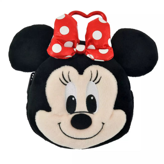 Japan Limited - Minnie's Dot Ribbon Collection - Minnie Pouch with Carabiner