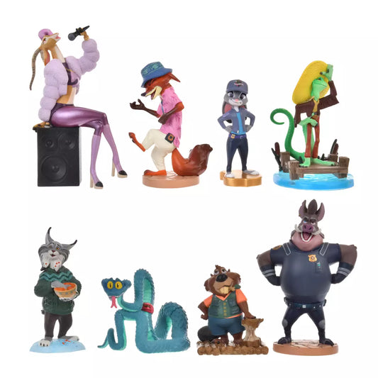 Japan Disney Store - Zootopia 2 - Figure Set