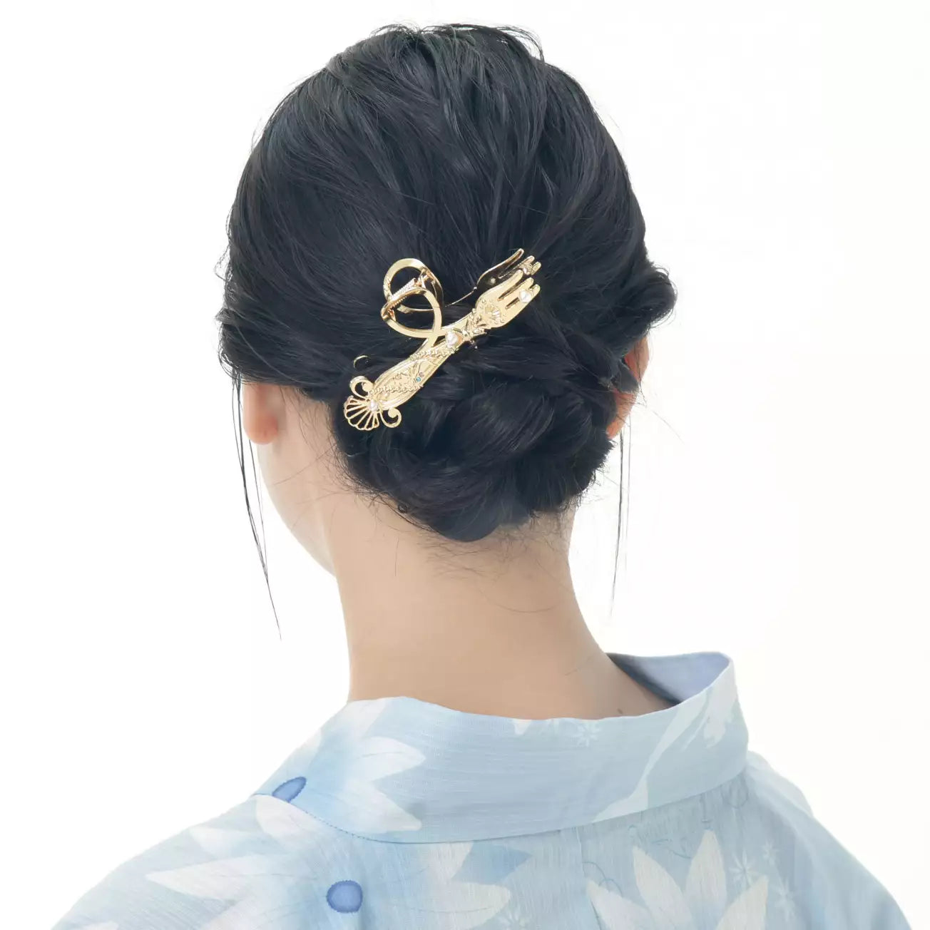 Japan Limited - Disney YUKATA Collection - Ariel Hair Clip Kamishki