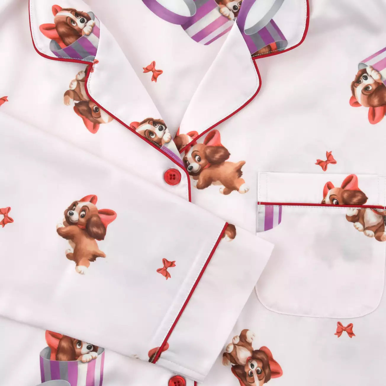 SEPT 12 PREORDER - Japan Limited - Lady and the Tramp - 70th Anniversary -  Long Sleeve Pajamas