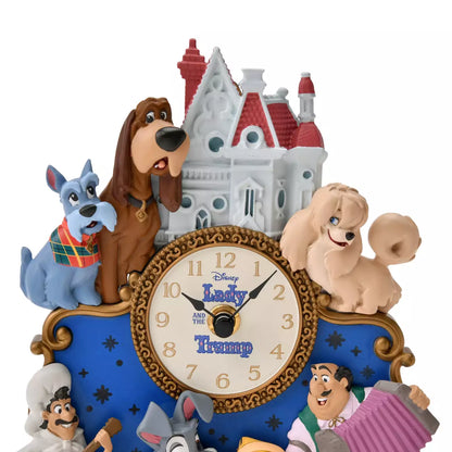 SEPT 12 PREORDER - Japan Limited - Lady and the Tramp - 70th Anniversary - Light-Up Clock