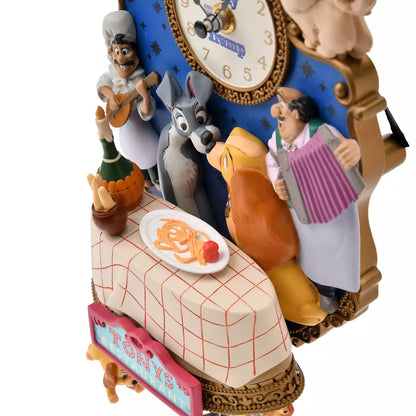 SEPT 12 PREORDER - Japan Limited - Lady and the Tramp - 70th Anniversary - Light-Up Clock