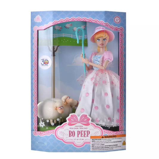 OCT 24 PREORDER - Japan Limited - Toy Story 30th Anniversary - Bo Peep & Billy, Goat, and Graff Light-Up Doll Figure Set - Disney Designer Collection