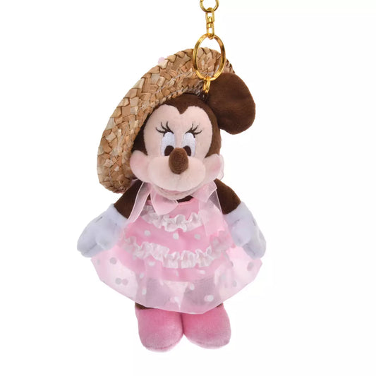 Japan Limited - Summer Style - Minnie Mouse - Plush Keychain